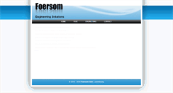 Desktop Screenshot of foersom.com